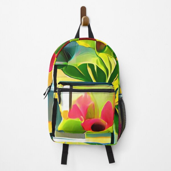 Item preview, mid-century flowers in window original art designed and sold by Surrealarts727.