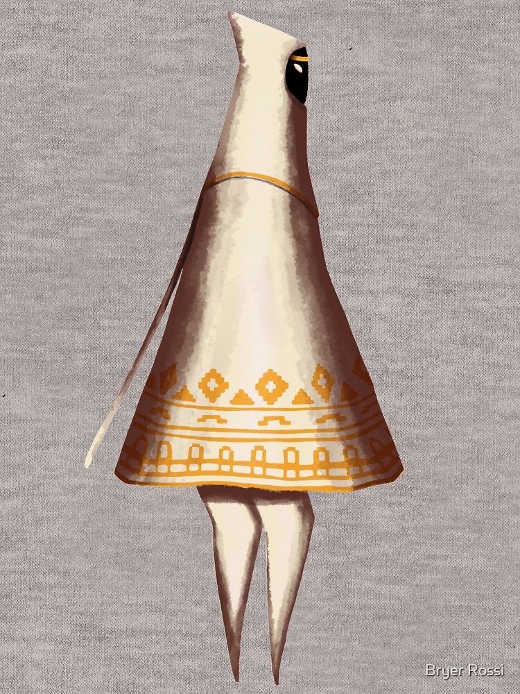 "Journey Game White Robe" Lightweight Hoodie for Sale by