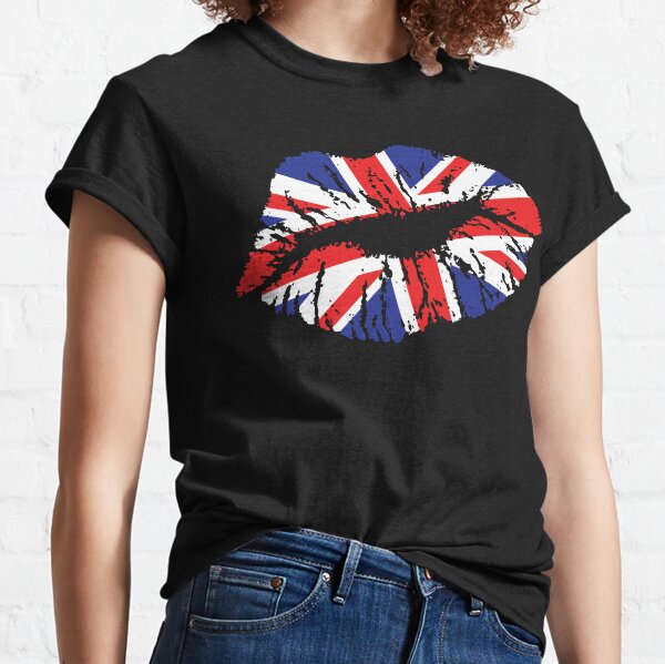 British Lips Classic T-Shirt
