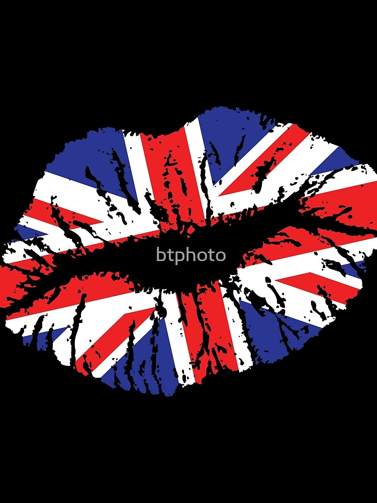 "British Lips" Tshirt by btphoto Redbubble