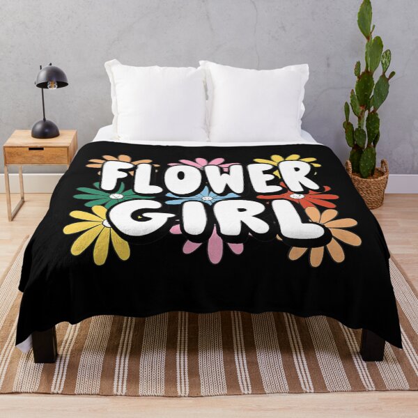Aperçu de l'œuvre Kids Flower Girl - Mignonnes jolies petites filles simples et florales créée et vendue par tightpremium503.