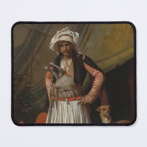 Item preview, Jean-Leon Gerome -A Bashi-Bazouk And His Dog designed and sold by TeeARTHY.