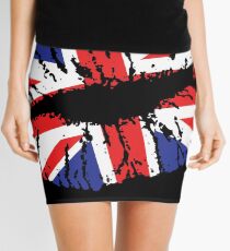 British Lips Mini Skirt
