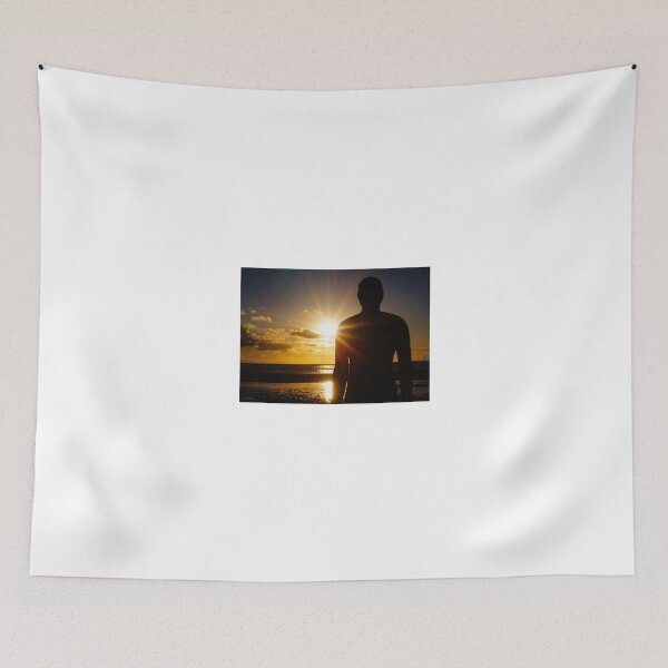Item preview, Iron Man at Sunset, Crosby Beach designed and sold by Beverley Goodwin.