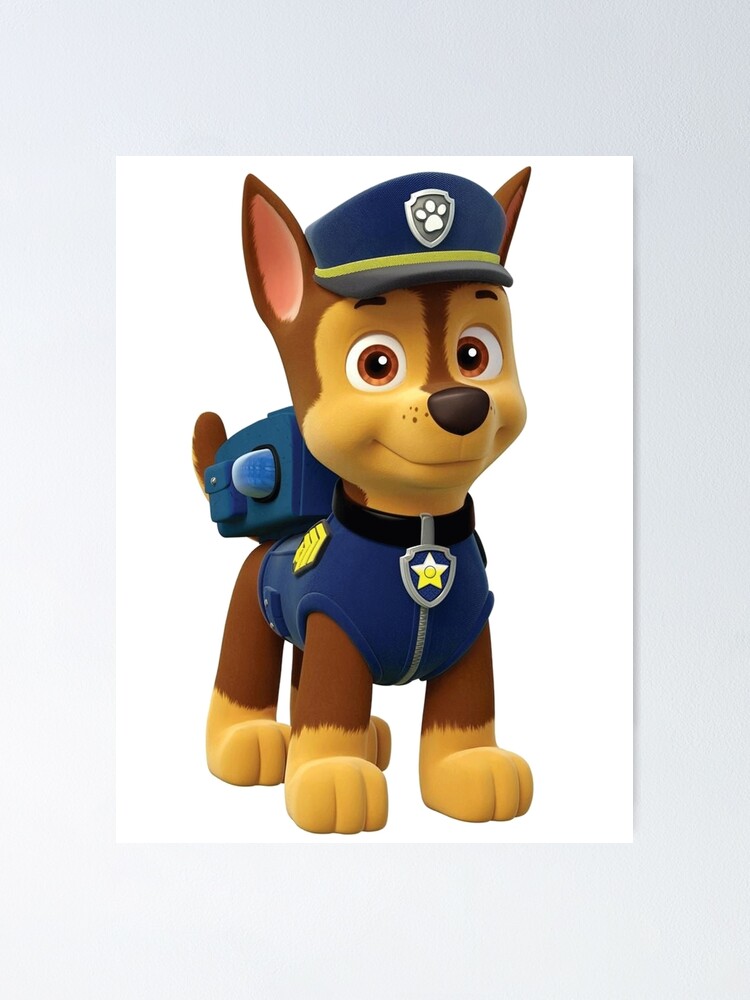 Chase Paw Patrol Poster