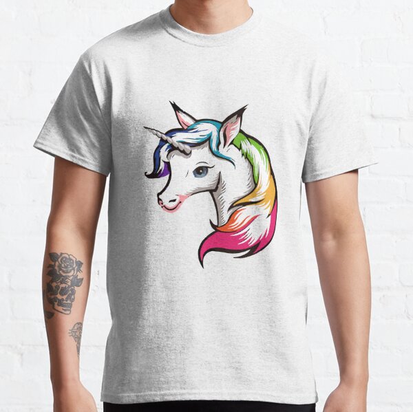 Unicorn drawing design Classic T-Shirt