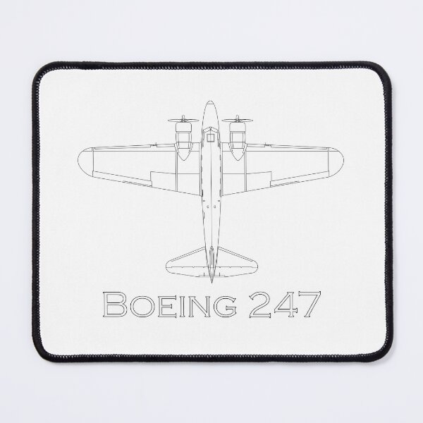 Item preview, The Boeing Model 247 design designed and sold by avionbubble.