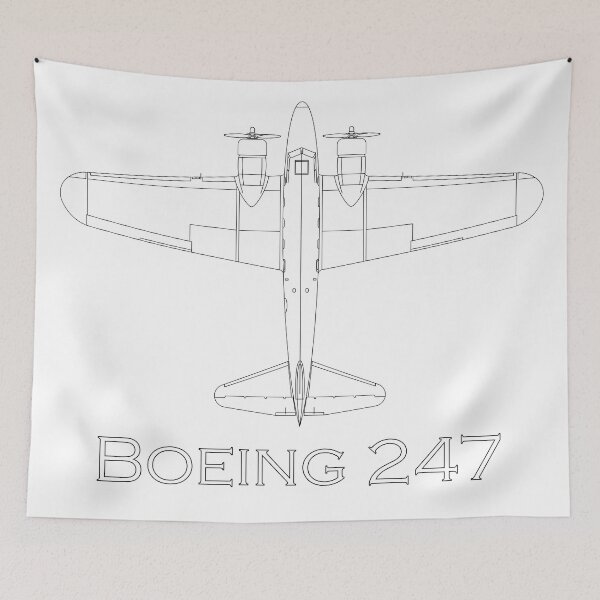 Item preview, The Boeing Model 247 design designed and sold by avionbubble.