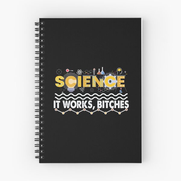Item preview, Science It Works, Bitches, funny physics t shirt, back to school gift, physics lover, physics teacher, physics student, physics quote designed and sold by RedArtsDesign.
