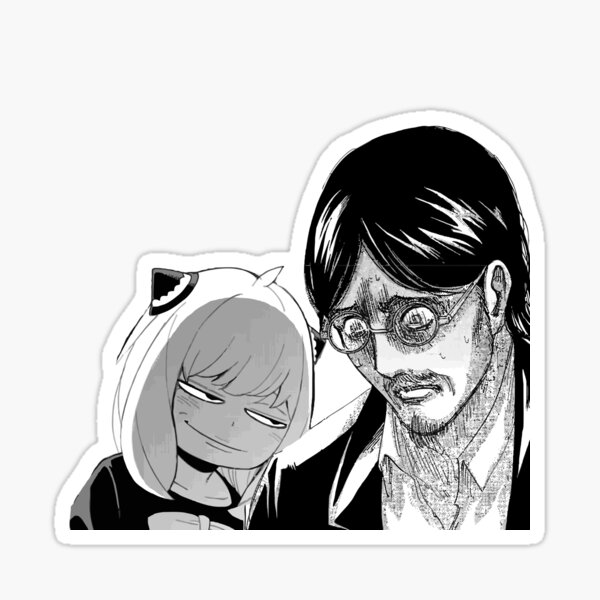 Anya Spy x Family Meme Sticker