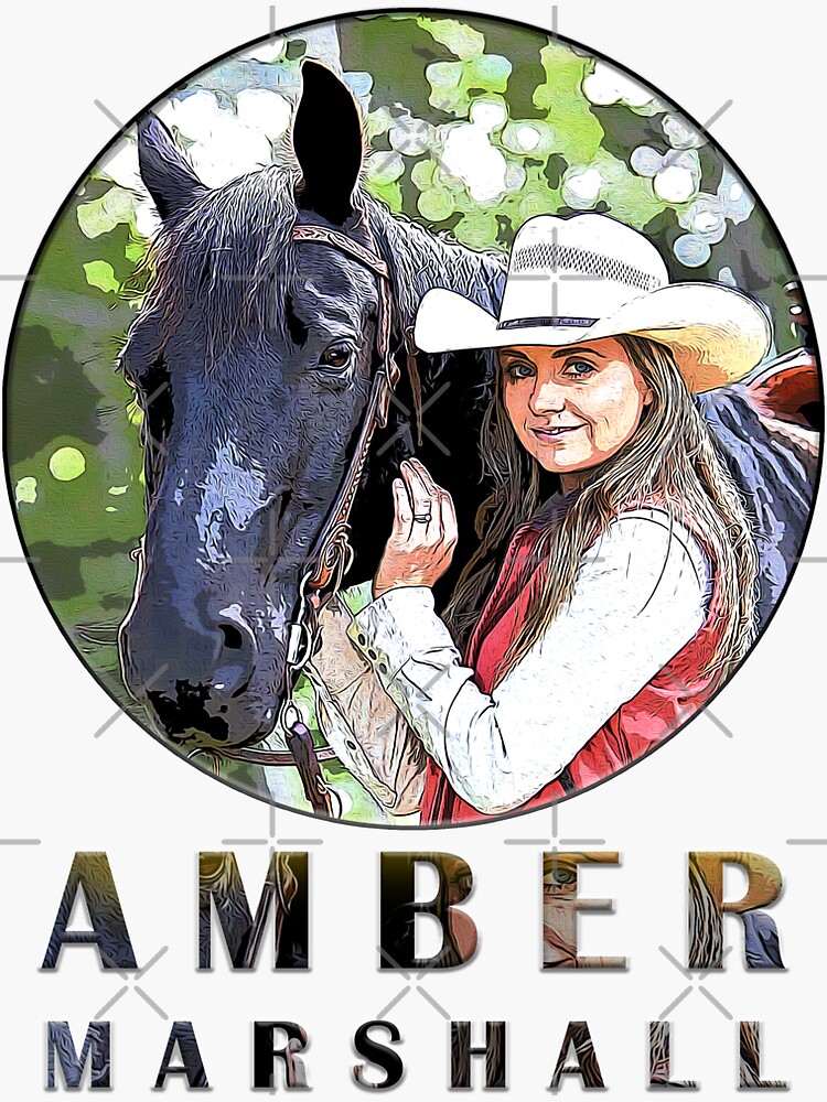 “Amber Marshall” Sticker for Sale by Color-Lab | Redbubble