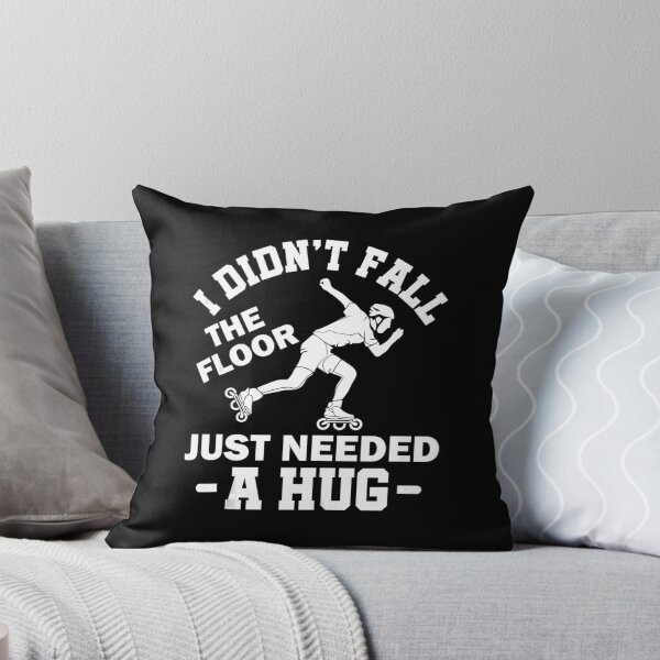 Item preview, I Didn't Fall The Floor Just Needed A Hug Roller Derby designed and sold by blissfulstimulu.