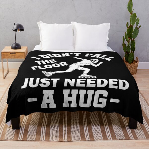 Item preview, I Didn't Fall The Floor Just Needed A Hug Roller Derby designed and sold by blissfulstimulu.
