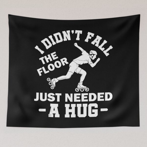 Item preview, I Didn't Fall The Floor Just Needed A Hug Roller Derby designed and sold by blissfulstimulu.