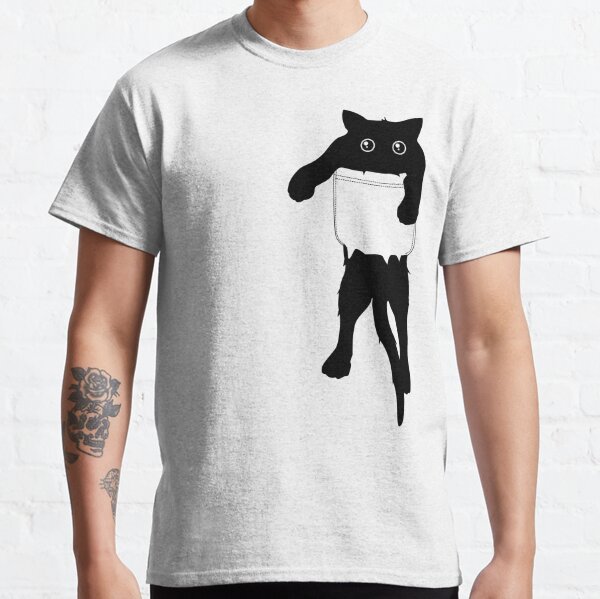 Cartoon Cat T-Shirts for Sale