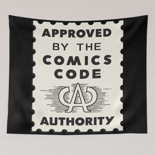 Item preview, Comics Code designed and sold by TeeArcade84.