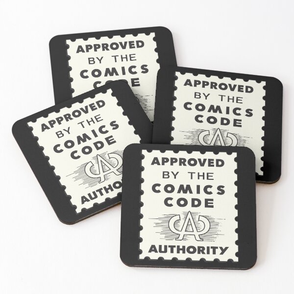 Item preview, Comics Code designed and sold by TeeArcade84.