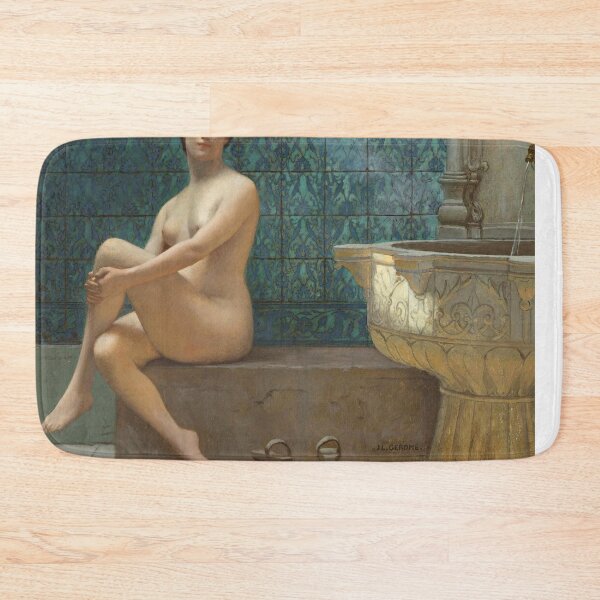 Item preview, Jean-Leon Gerome -Baigneuse À La Piscine De Brousse -Bather At The Bush Pool , Turkish Woman In The Bath designed and sold by TeeARTHY.