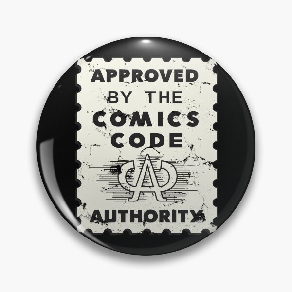 Item preview, Distressed Comics Code designed and sold by TeeArcade84.