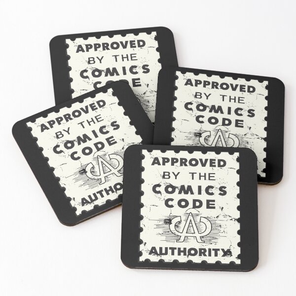 Item preview, Distressed Comics Code designed and sold by TeeArcade84.