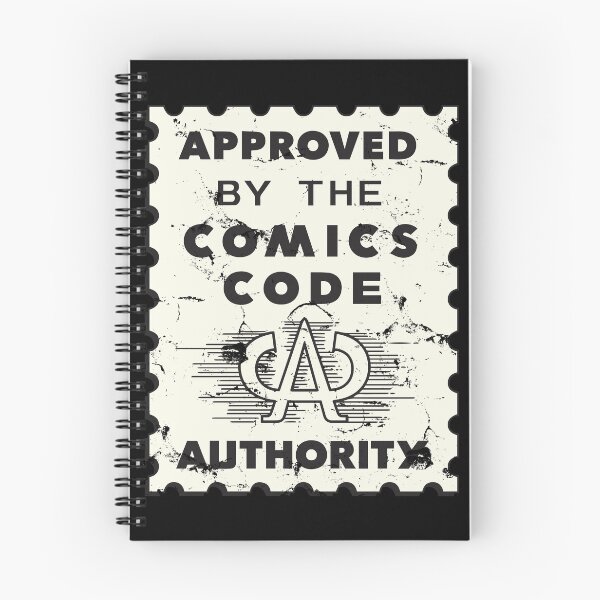 Item preview, Distressed Comics Code designed and sold by TeeArcade84.