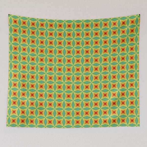 Item preview, Heartening and Audacious Sunshiny-Colored Regular Pattern 32 designed and sold by Shape-And-Color.