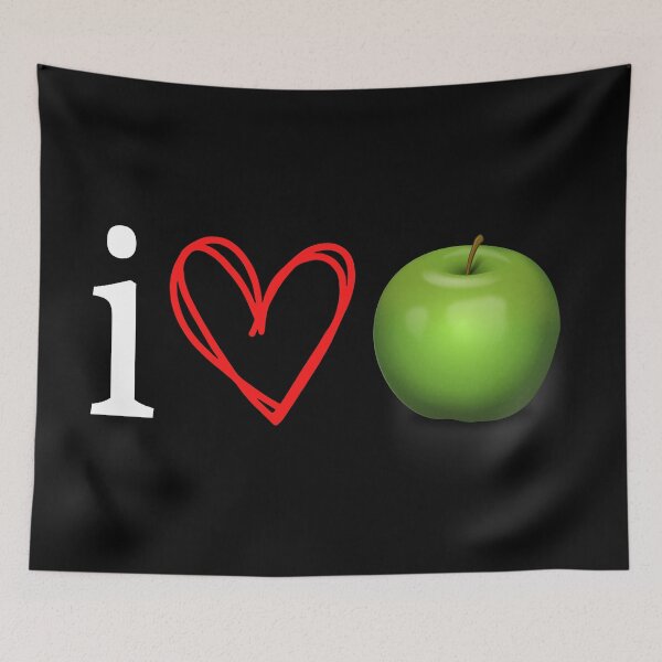 Item preview, i love apple designed and sold by InsaneCorner.