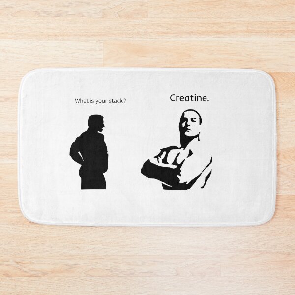 Item preview, CREATINE FITNESS MEME designed and sold by STRAIGHT UP BULKED UP.
