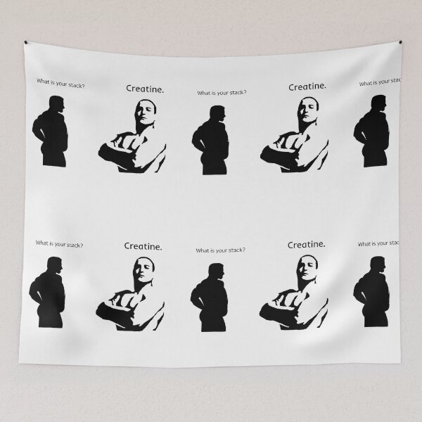 Item preview, CREATINE FITNESS MEME designed and sold by STRAIGHT UP BULKED UP.