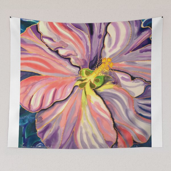Item preview, White Hibiscus Caye Caulker Belize designed and sold by caribbeancolors.