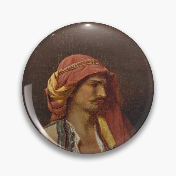 Item preview, Jean-Leon Gerome -Seated Arnaut (1857) designed and sold by TeeARTHY.