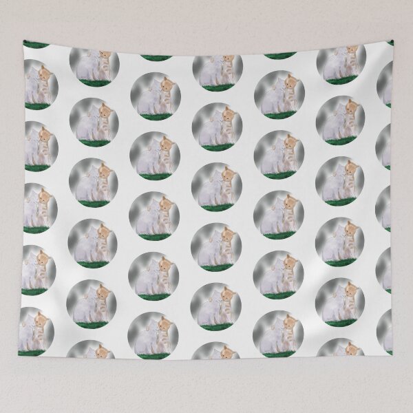 Item preview, Couple of cats hugging designed and sold by altairaleon.