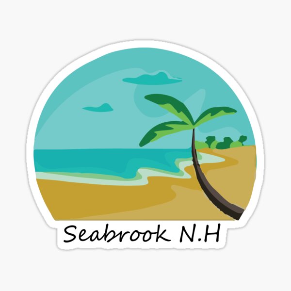 "Seabrook Nh" Sticker for Sale by Aestheticvila Redbubble