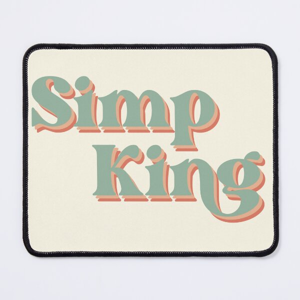 Item preview, Simp King 70s Style designed and sold by ThisIsMugLife.