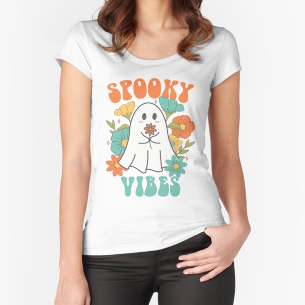 Hippie halloween retro halloween cute design de camiseta com estilo  descolado boo ghost abóbora bruxa etc.