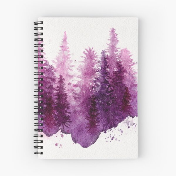 Item preview, Forest in violet & pink designed and sold by christianmerz.
