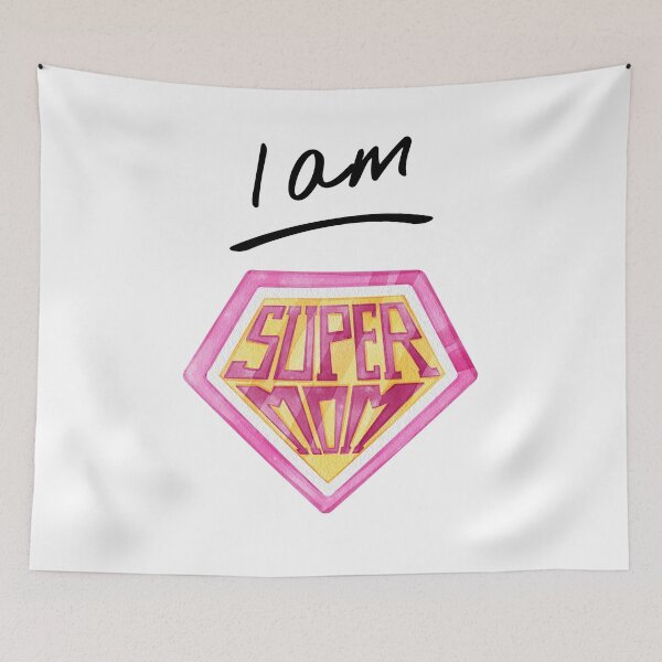 Item preview, I am Super Mom designed and sold by Inspirely.