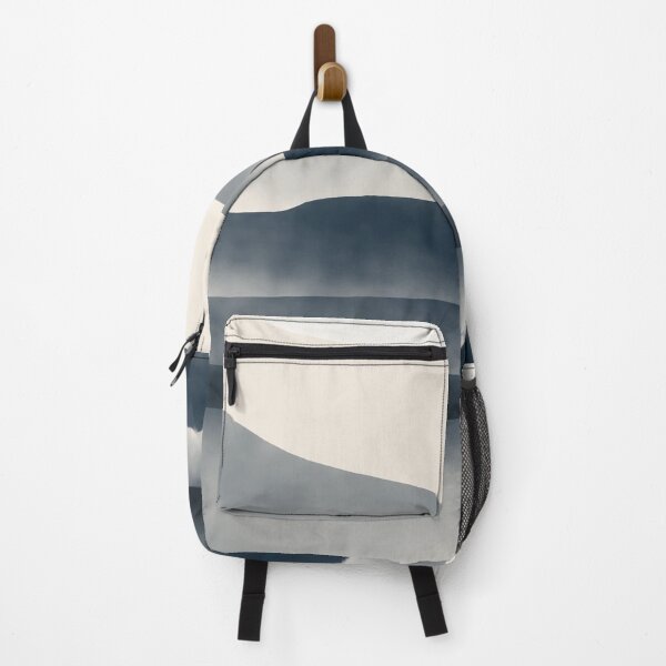 Item preview, Mountain in Blue and Beige designed and sold by ArticraftShop.