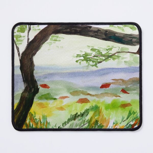 Item preview, Texas Hill Country Watercolor Painting designed and sold by julyperson.