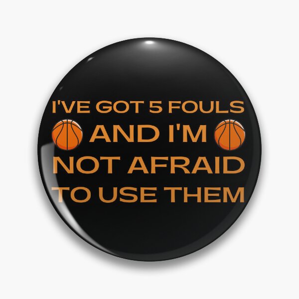 Item preview, I've got five fouls and I'm not afraid to use them - orange designed and sold by E-Eden.