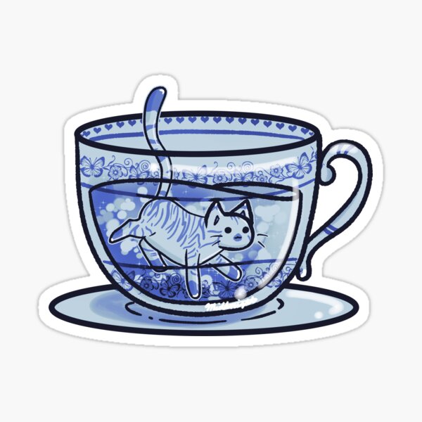 Genki Cat Teapots and Genki Cat Tea Cups