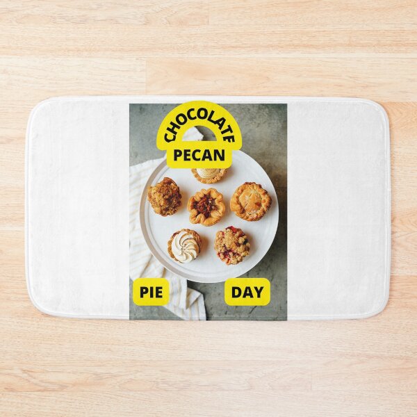 Item preview, CHOCOLATE PECAN PIE DAY 2022 IN USA designed and sold by VividThreadsDesignStudio.