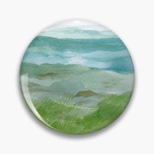 Item preview, Texas Hills Watercolor Painting designed and sold by julyperson.