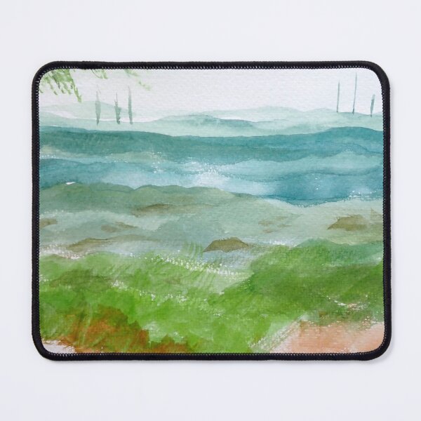Item preview, Texas Hills Watercolor Painting designed and sold by julyperson.