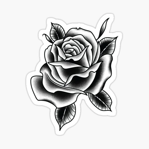 Neo Traditional Tattoo Roses Set Vector Stock Vector Royalty Free  517856011  Shutterstock