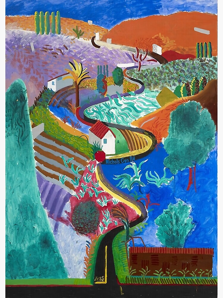 "nichols canyon Poster" Poster for Sale by peggydews6 Redbubble