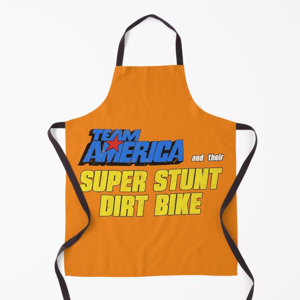 Item preview, Team America Super Stunt Dirt Bike designed and sold by TeeArcade84.
