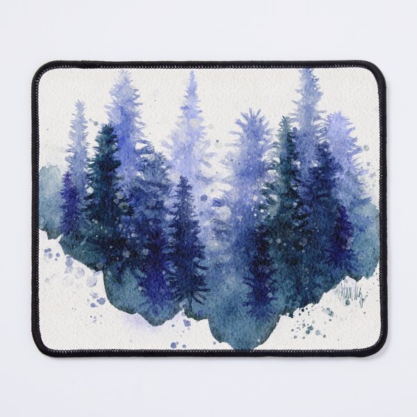 Item preview, Forest in blue, turquoise, green designed and sold by christianmerz.