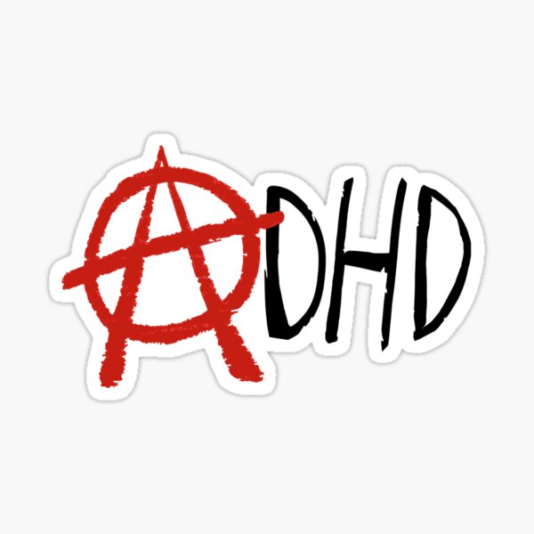 ADHD Punk Sticker