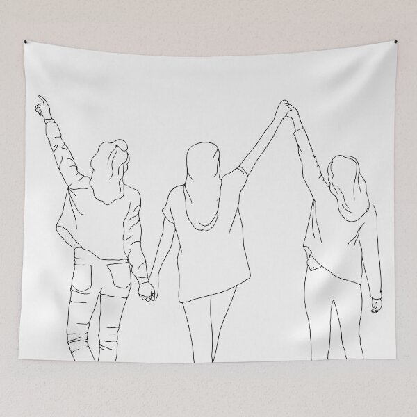 Item preview, Best Friends Forever 3 friends designed and sold by amersoliman.